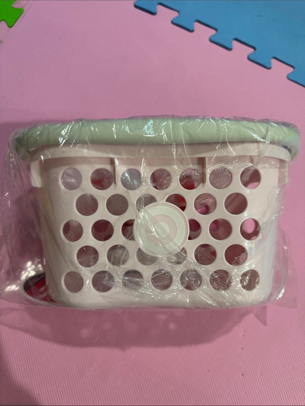 Target Toy Shopping Basket - Pink